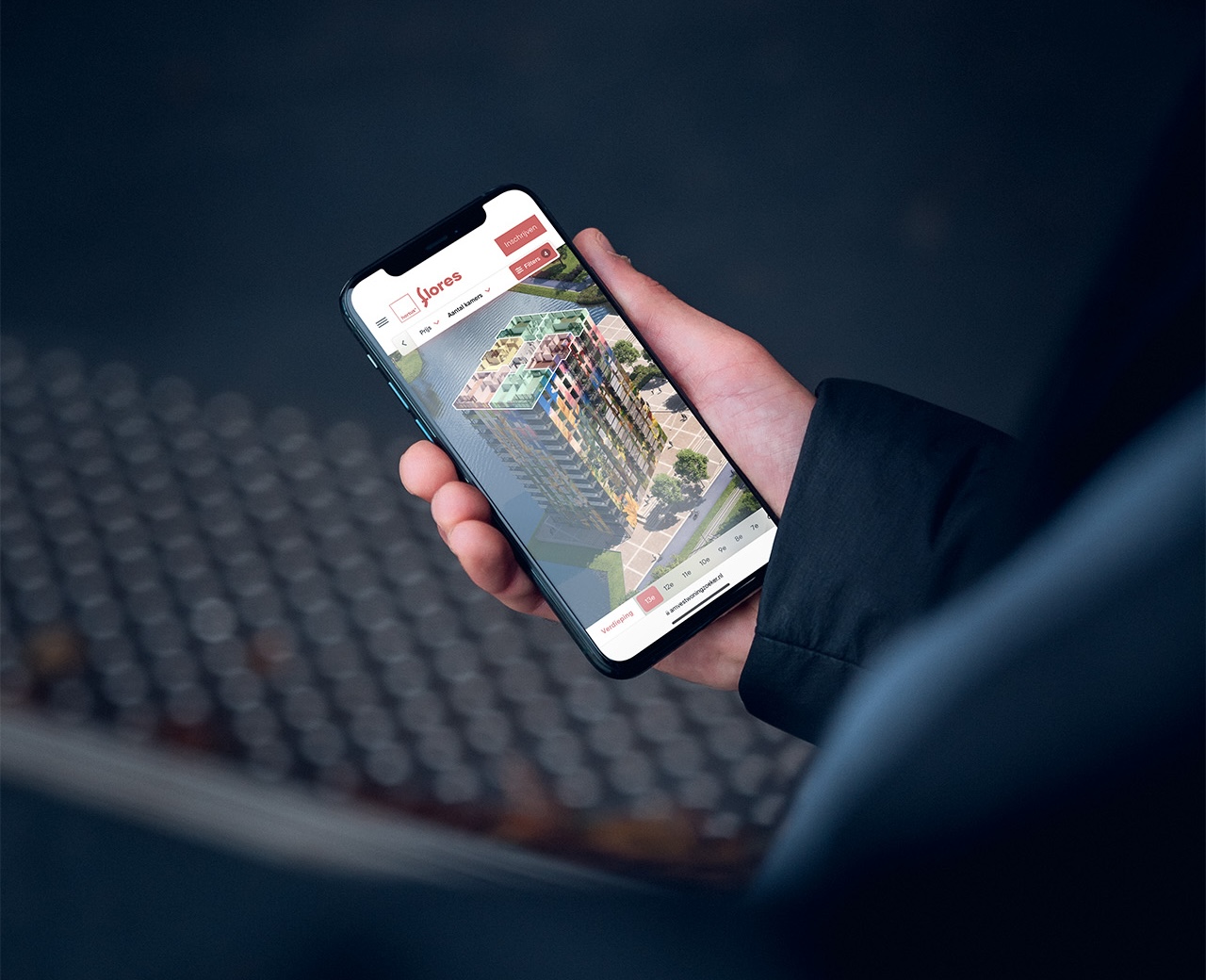 Mobile house finder view